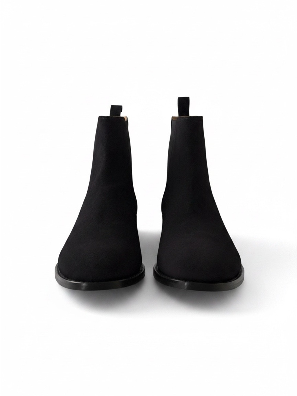 Men's Black Chelsea Pull-On Boots - Sleek Ankle Boot